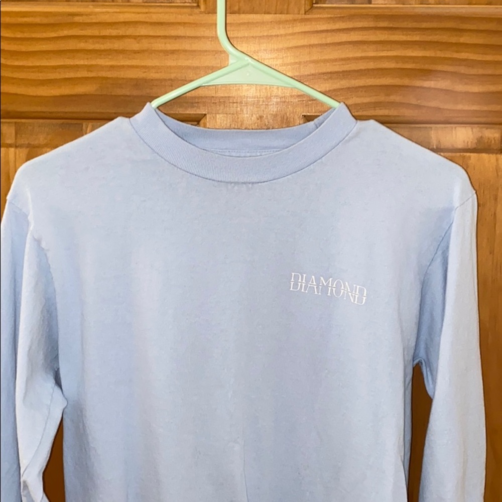 Light Blue Diamond Supply Co. Long Sleeve Tee